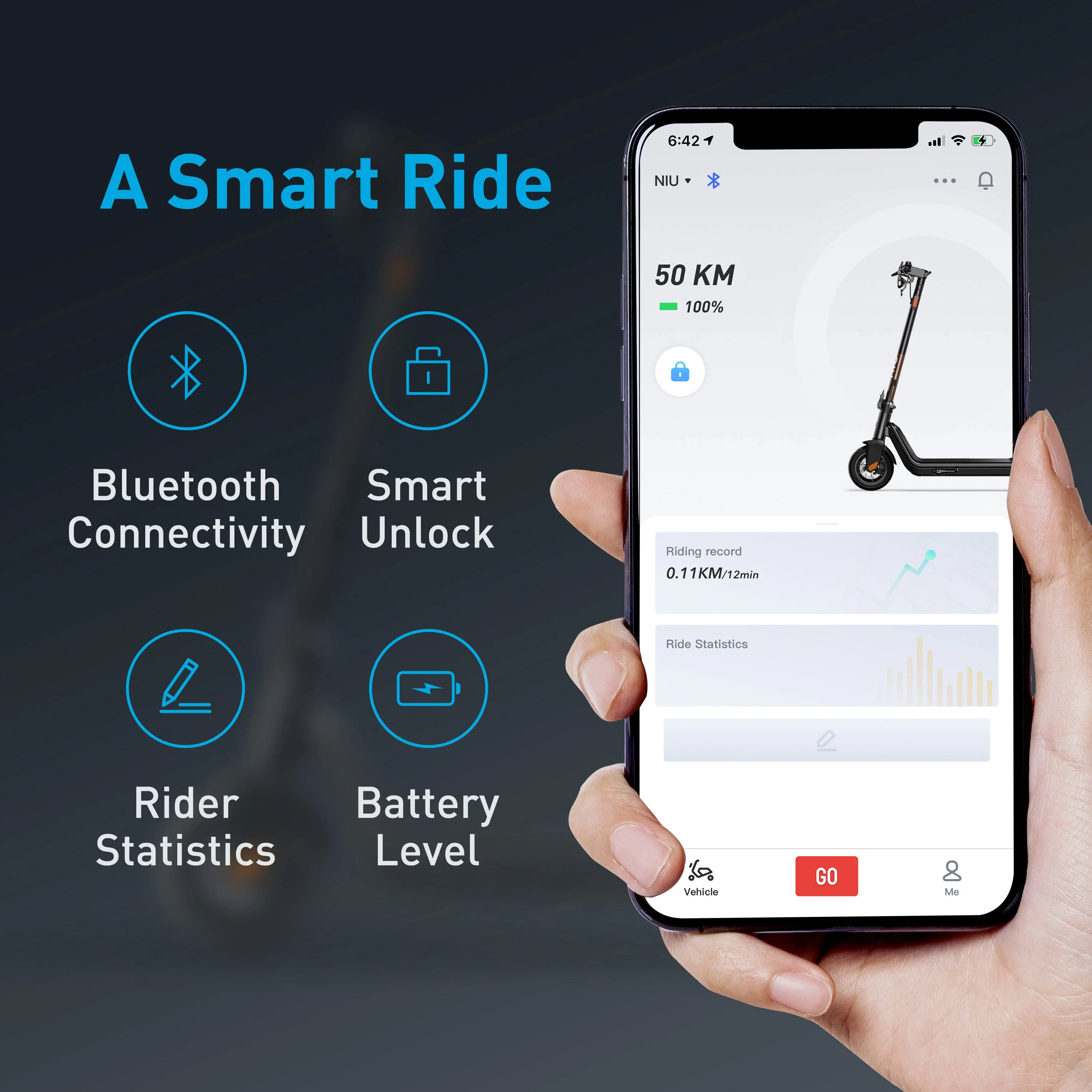NIU KQi3 Pro Electric Kick Scooter (EU version) - Image 10