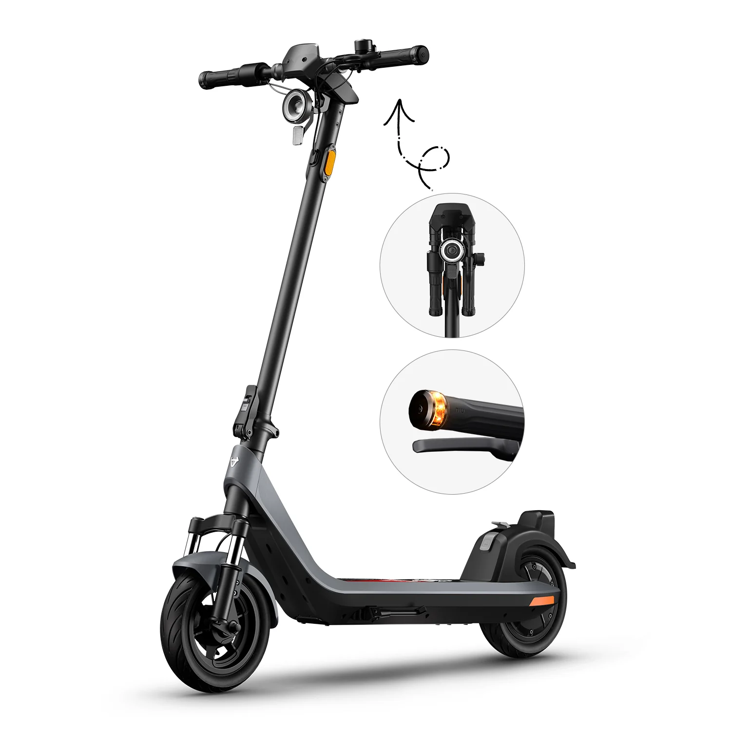 NIU KQi 200F Trottinette Électrique à Guidon Pliable avec Suspension | Autonomie 54km - Image 3