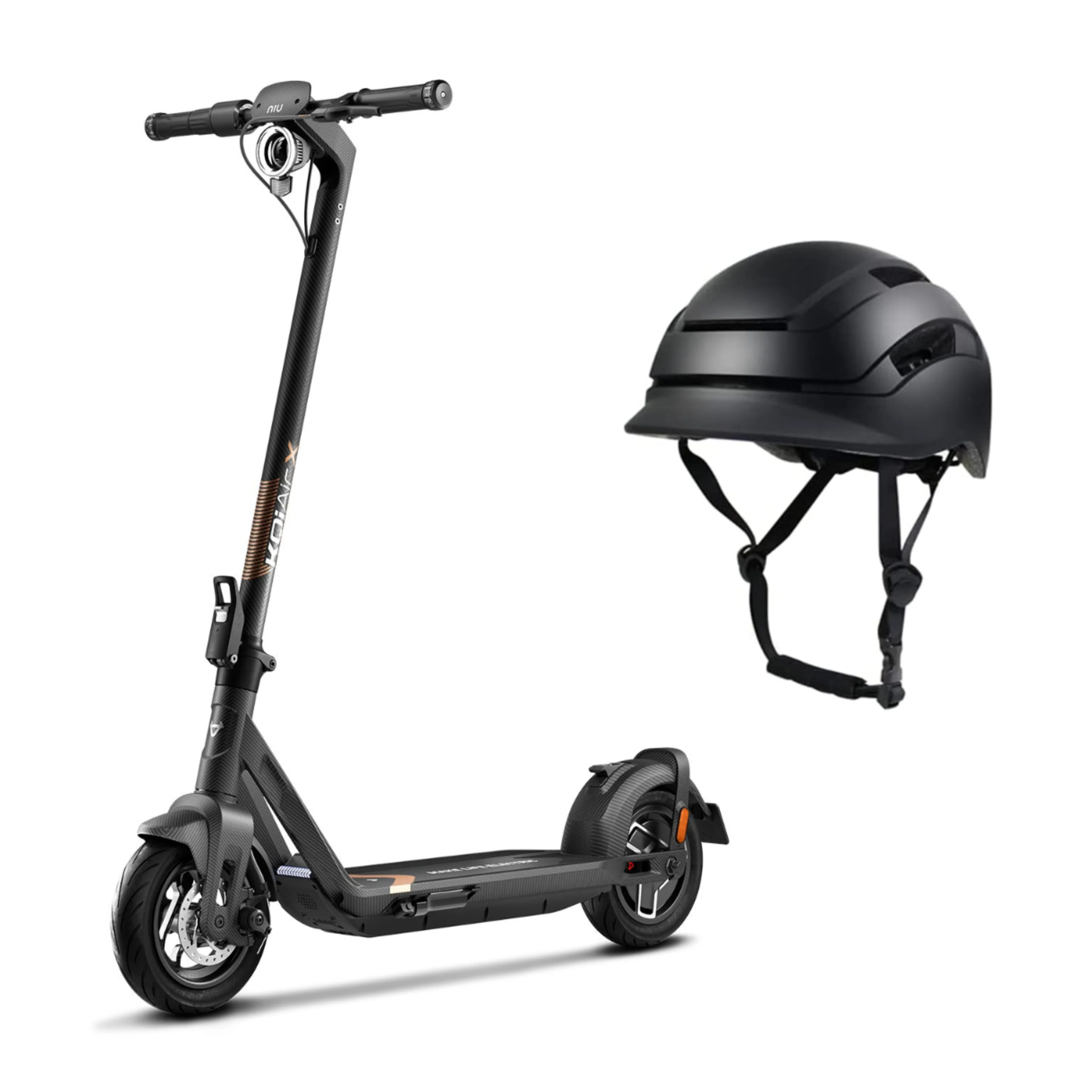 NIU KQi Air X Electric Scooter & Helmet Bundle - Image 2