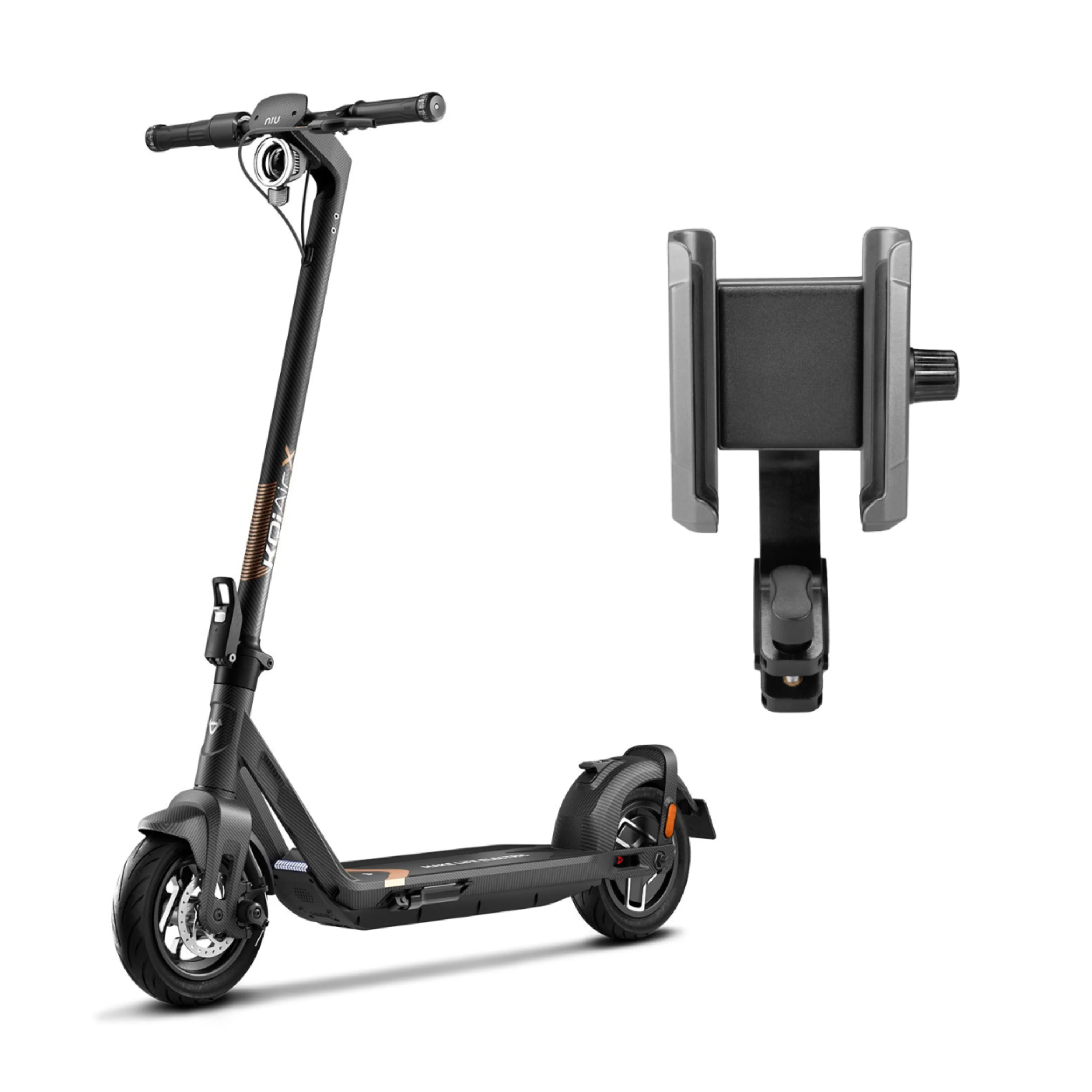 NIU KQi Air X Electric Scooter & Phone Holder Bundle - Image 2