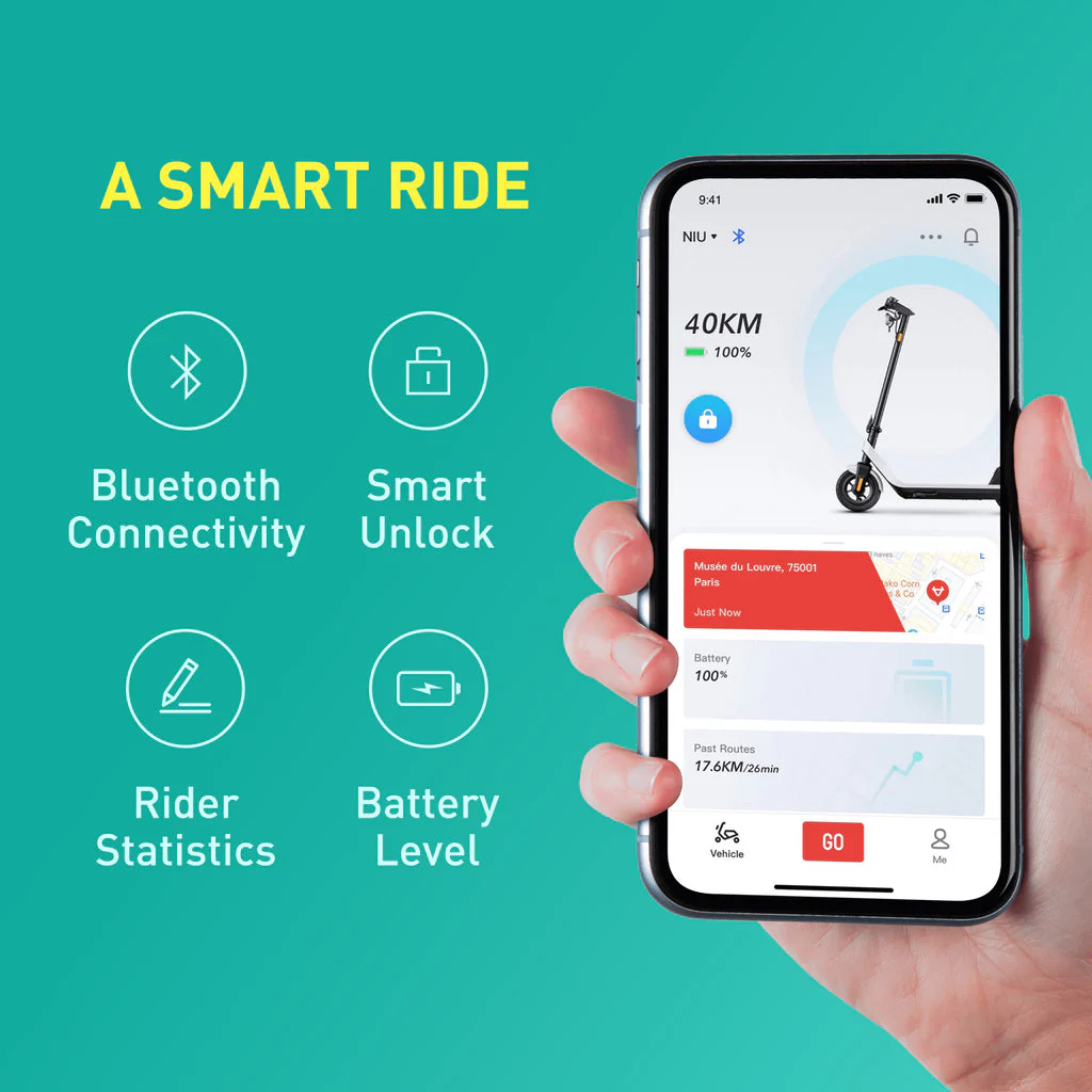 NIU KQi2 Pro Electric Kick Scooter | Range 40km (PT version) - Image 13