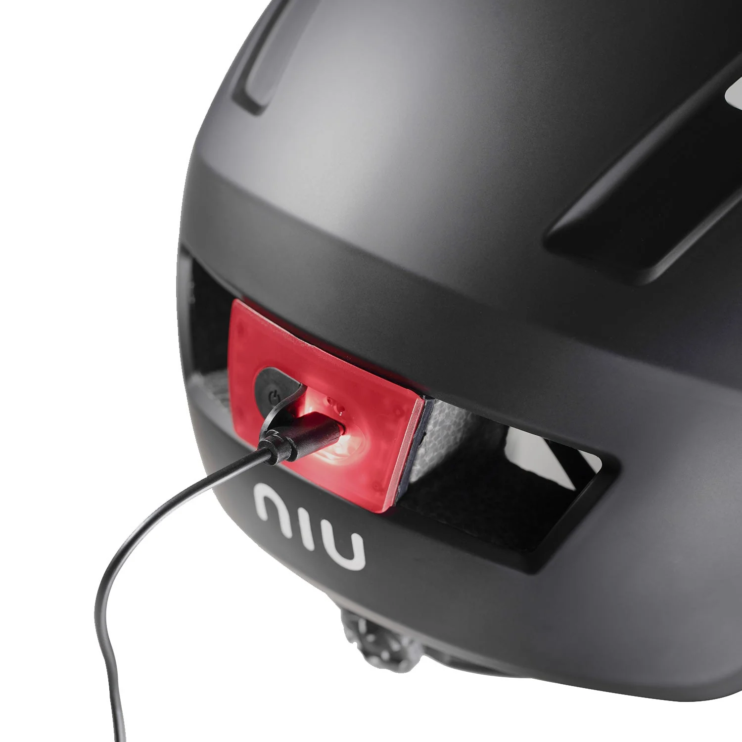 NIU Electric Scooter Helmet with LED Light - Image 4