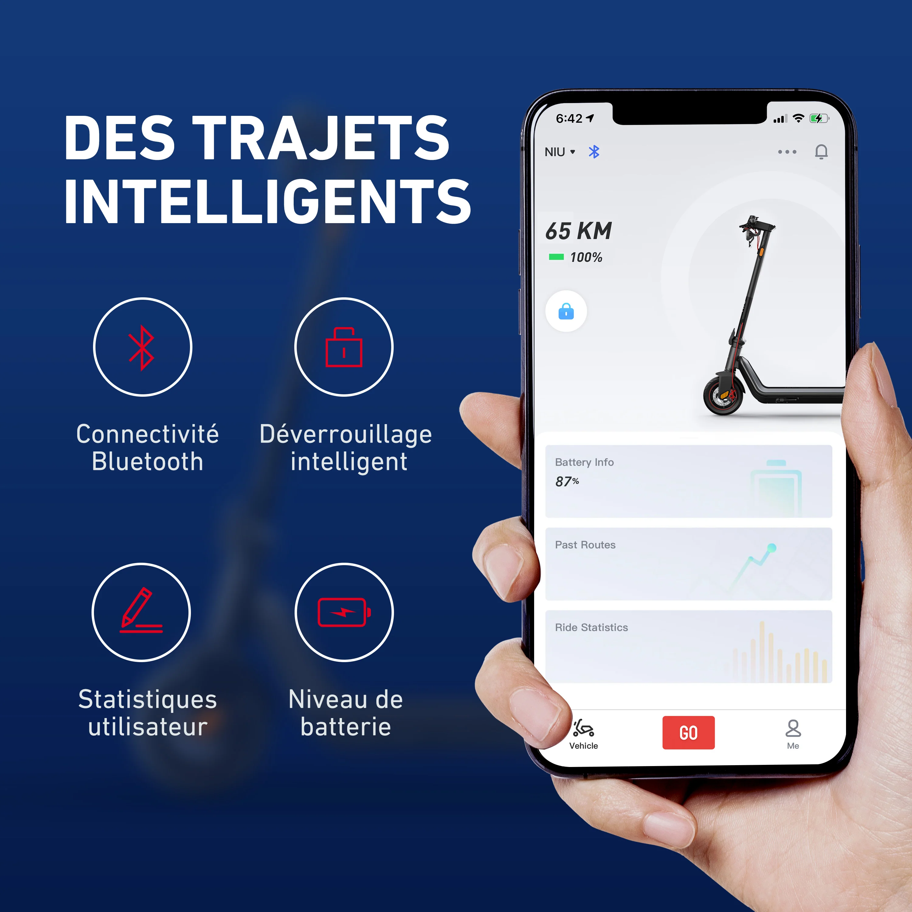 NIU KQi3 Max Trottinette électrique | Autonomie 65km - Image 12
