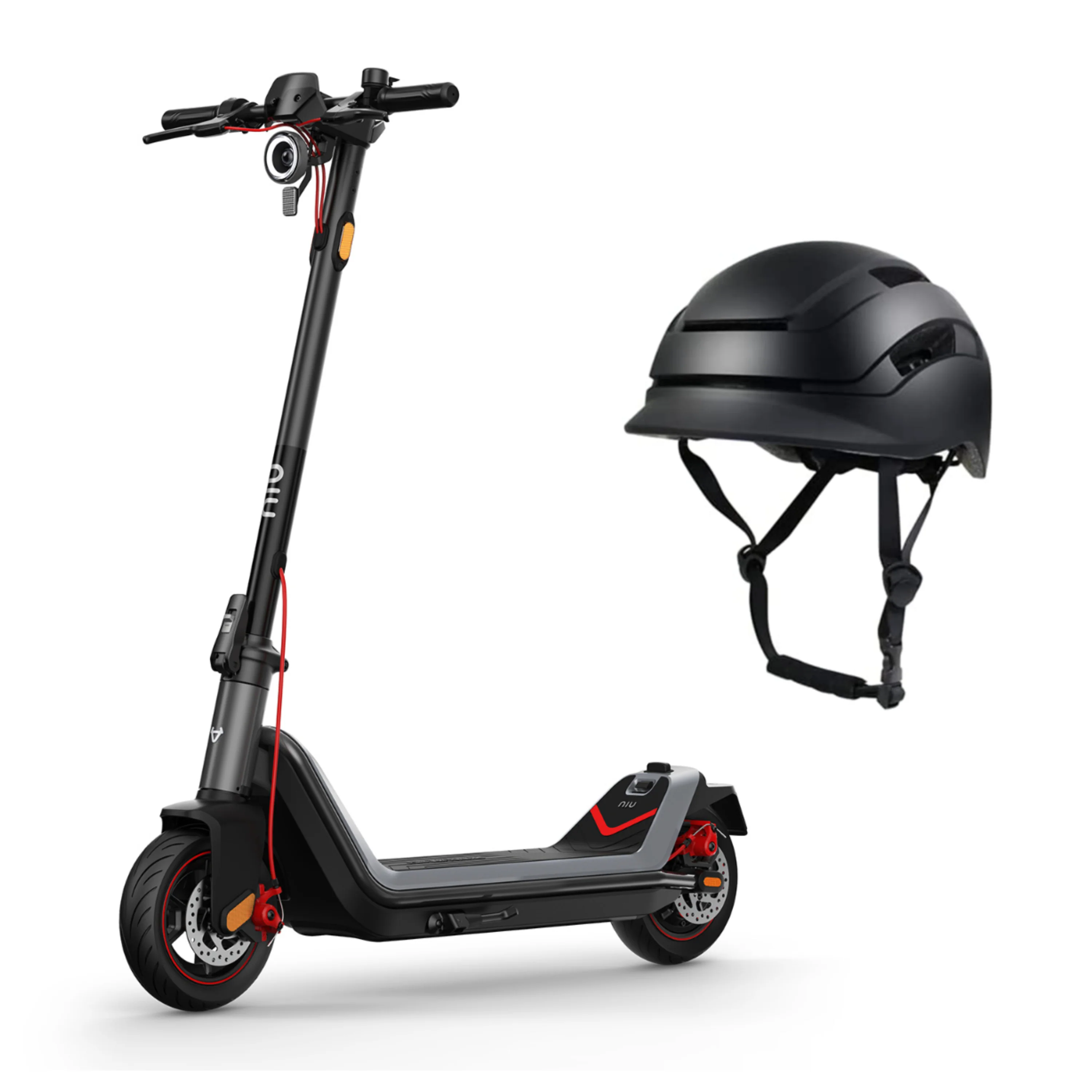 NIU KQi3 Max Electric Scooter & Helmet Bundle - Image 2