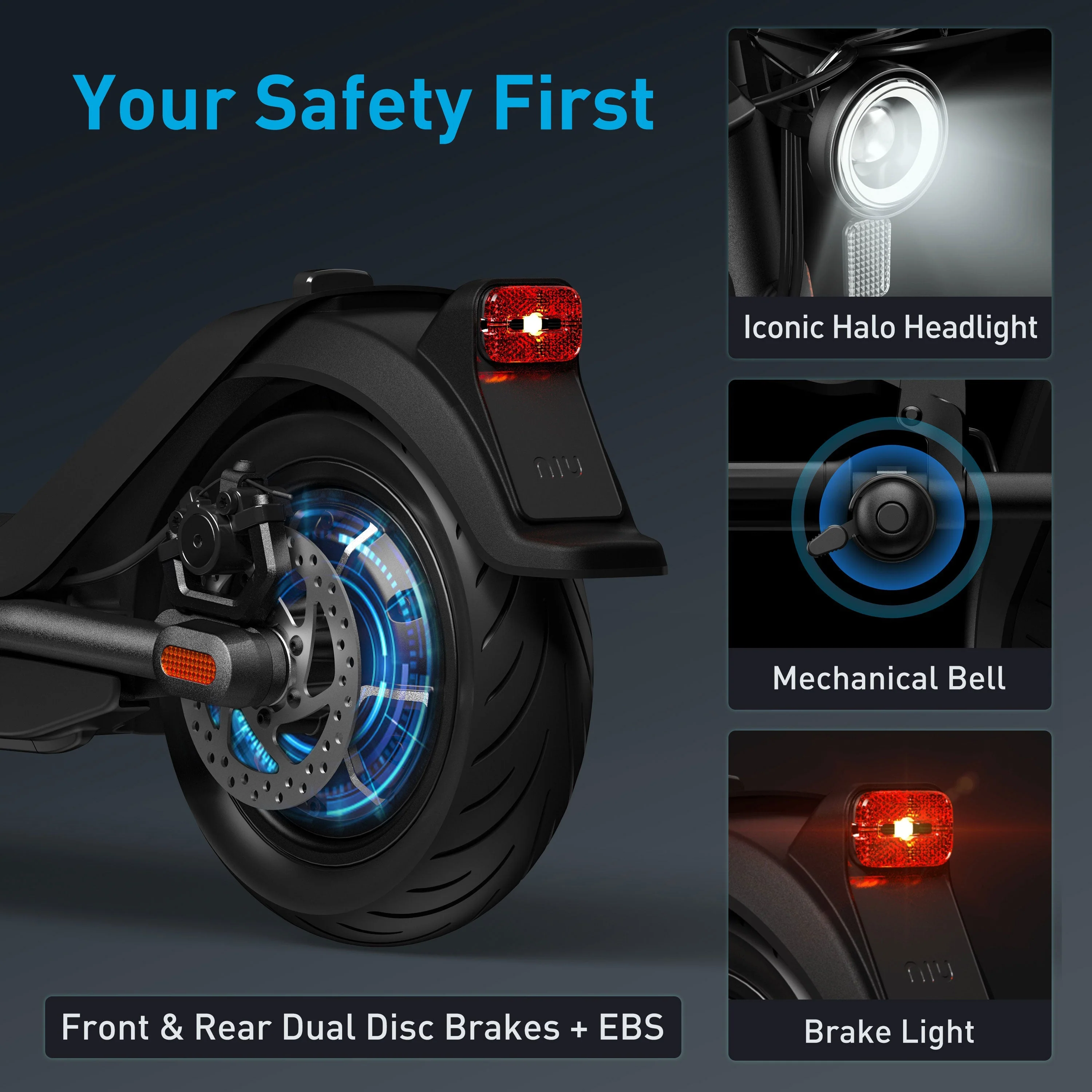 NIU KQi3 Pro Electric Scooter | Range 50km (PT version) - Image 11