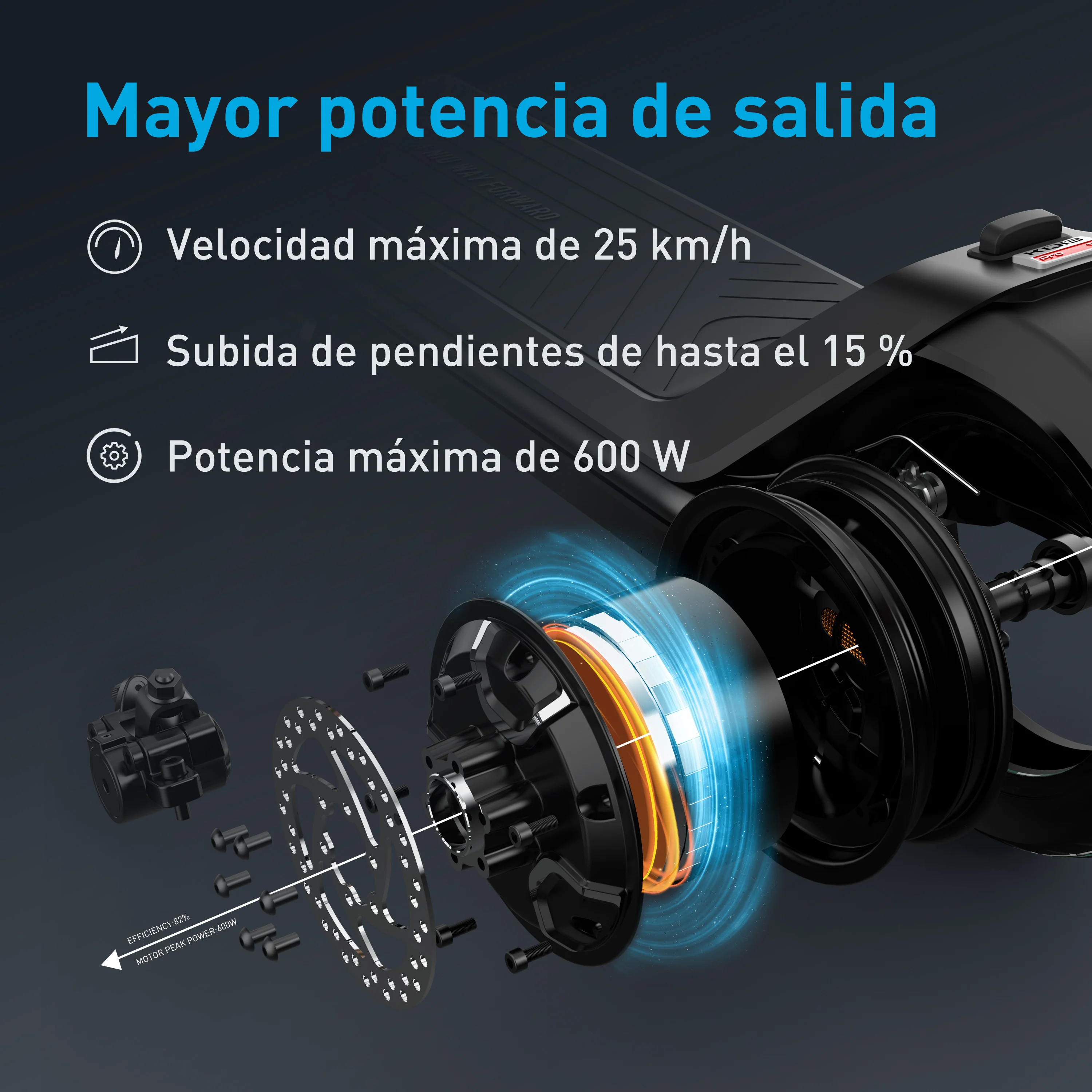 NIU KQi3 Sport Patinete Eléctrico | Autonomía 40km - Image 9