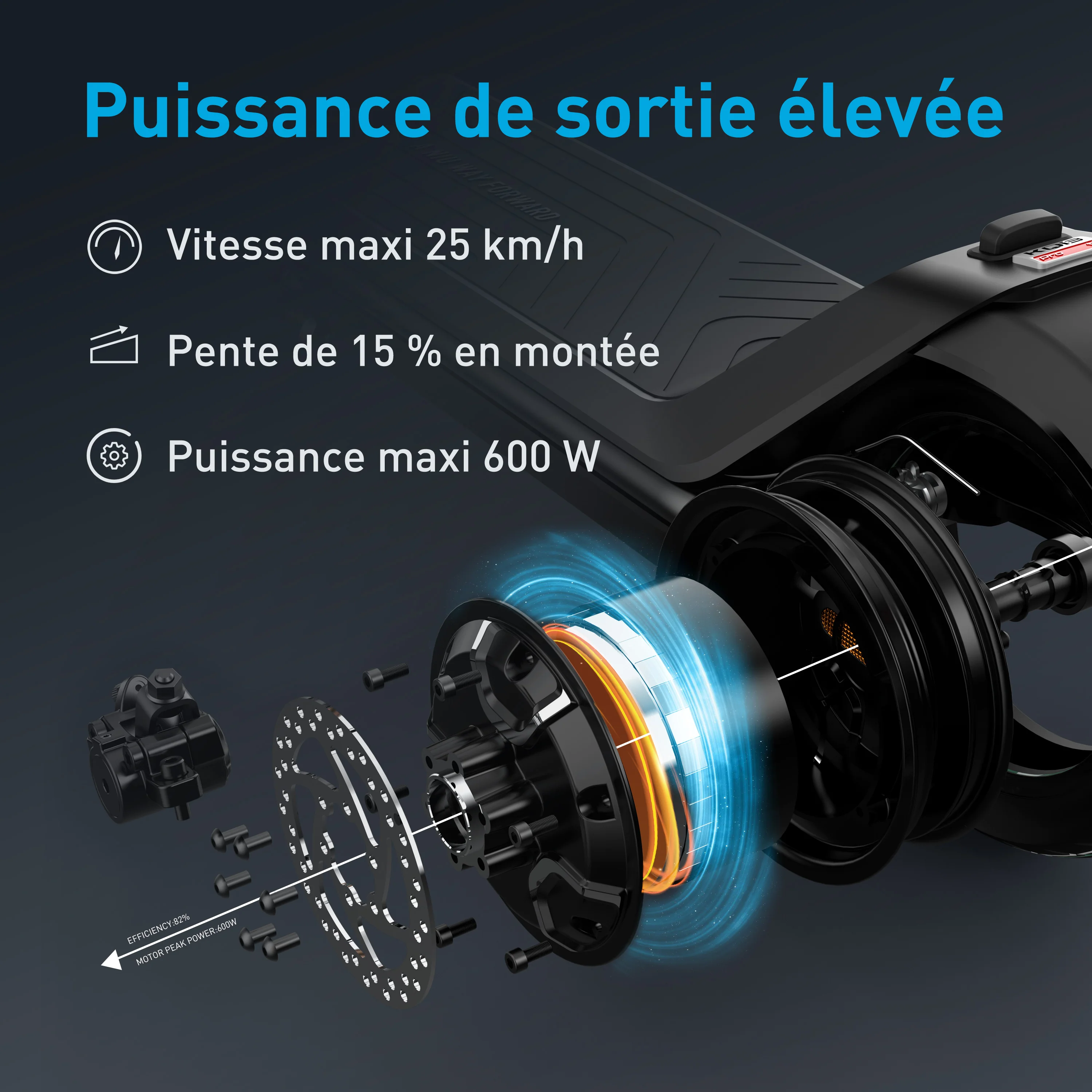 NIU KQi3 Sport Trottinette électrique | Autonomie 40km - Image 11