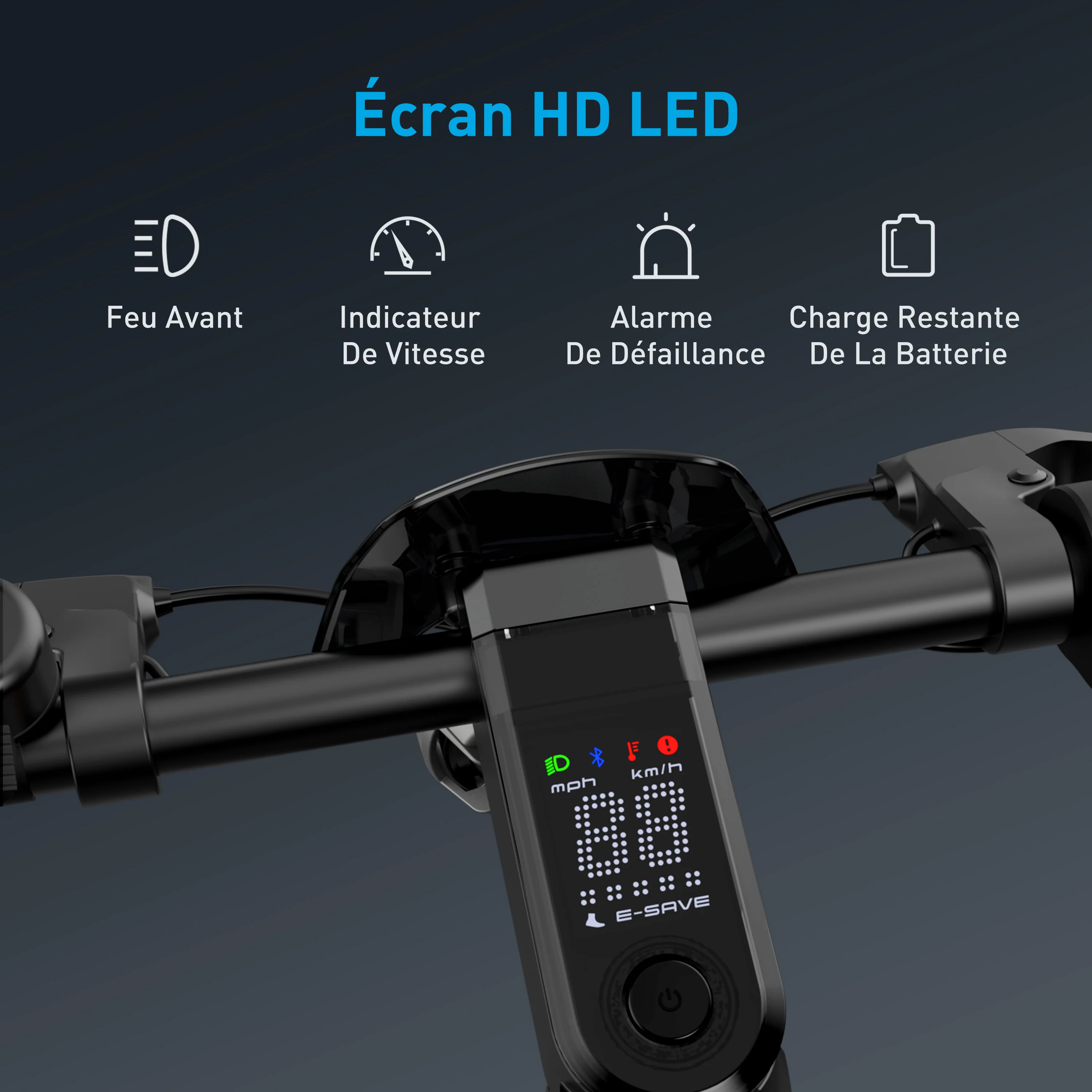 NIU KQi3 Sport Trottinette électrique | Autonomie 40km - Image 9